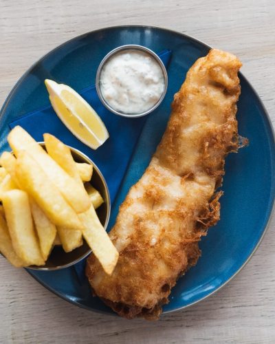 You can't go wrong with fish and chips - especially not at Hooked Galway!